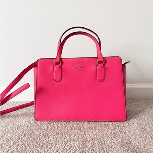Kate Spade Laurel Way Reese Satchel Hot Pink